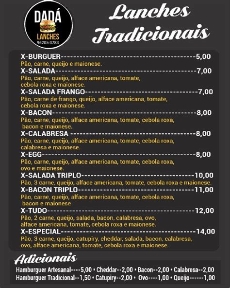 bar bojano menu|Dadá BAR 